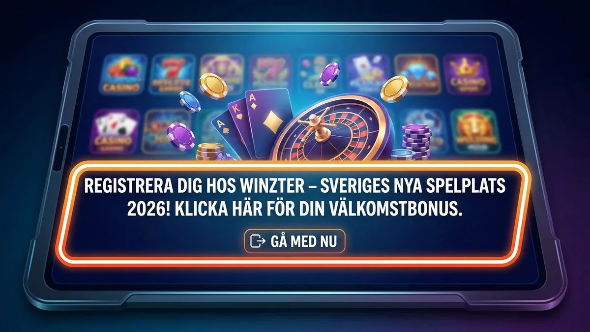 Registrera dig med bonus